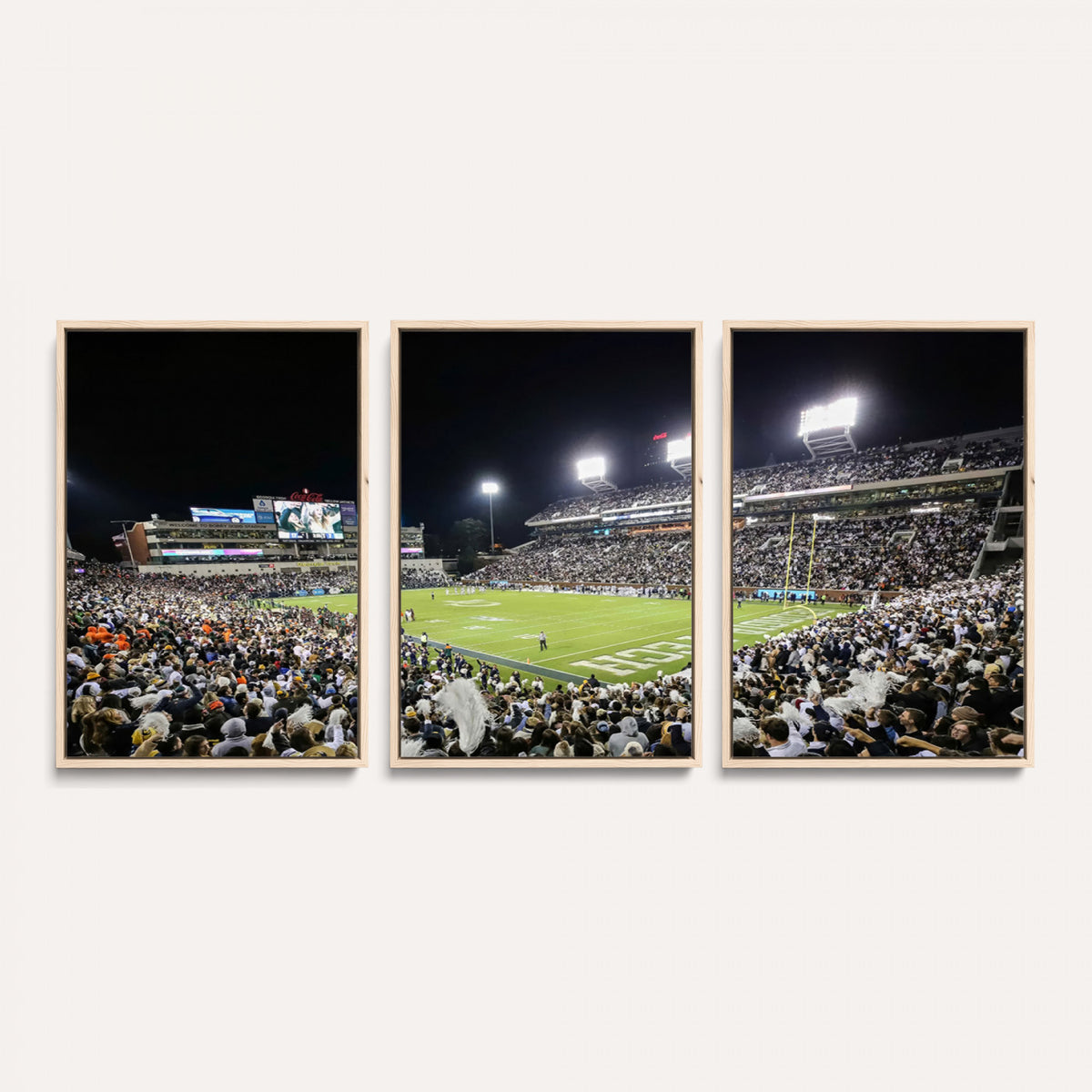 49339-MGV-CV-36X24 - Georgia Tech Yellow Jackets Football Team Print, Atlanta