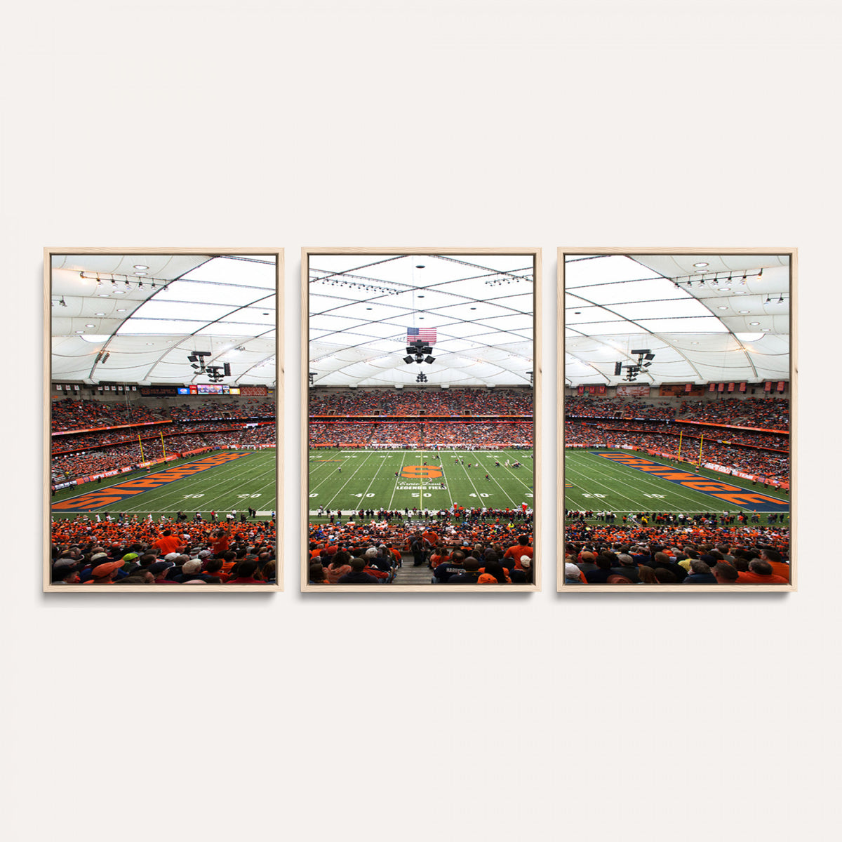 78104-MGV-CV-36X24 - Syracuse University Orange Football Team Print, Syracuse