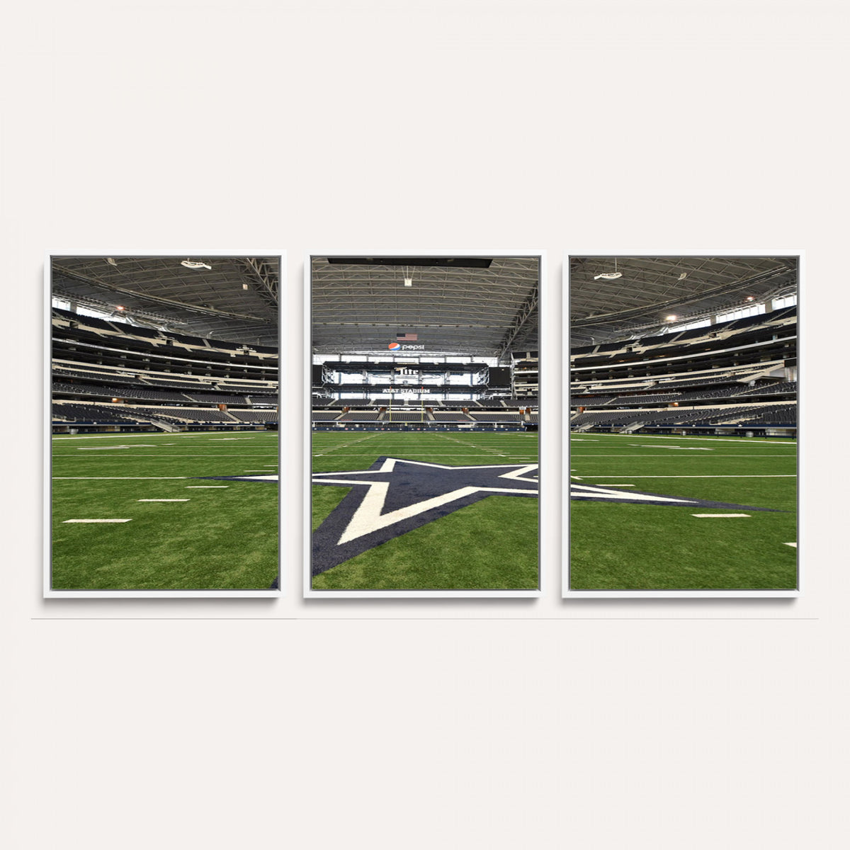 14834-MGV-CV-36X24 - Dallas Cowboys Football Team Print - Arlington AT&T Stadium