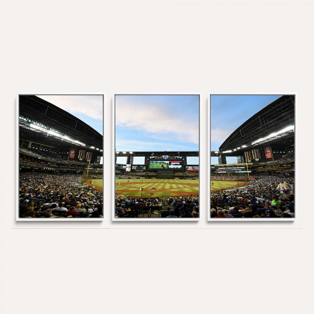 92672-MGV-CV-36X24 - Arizona Diamondbacks Team Print - Phoenix Chase Field