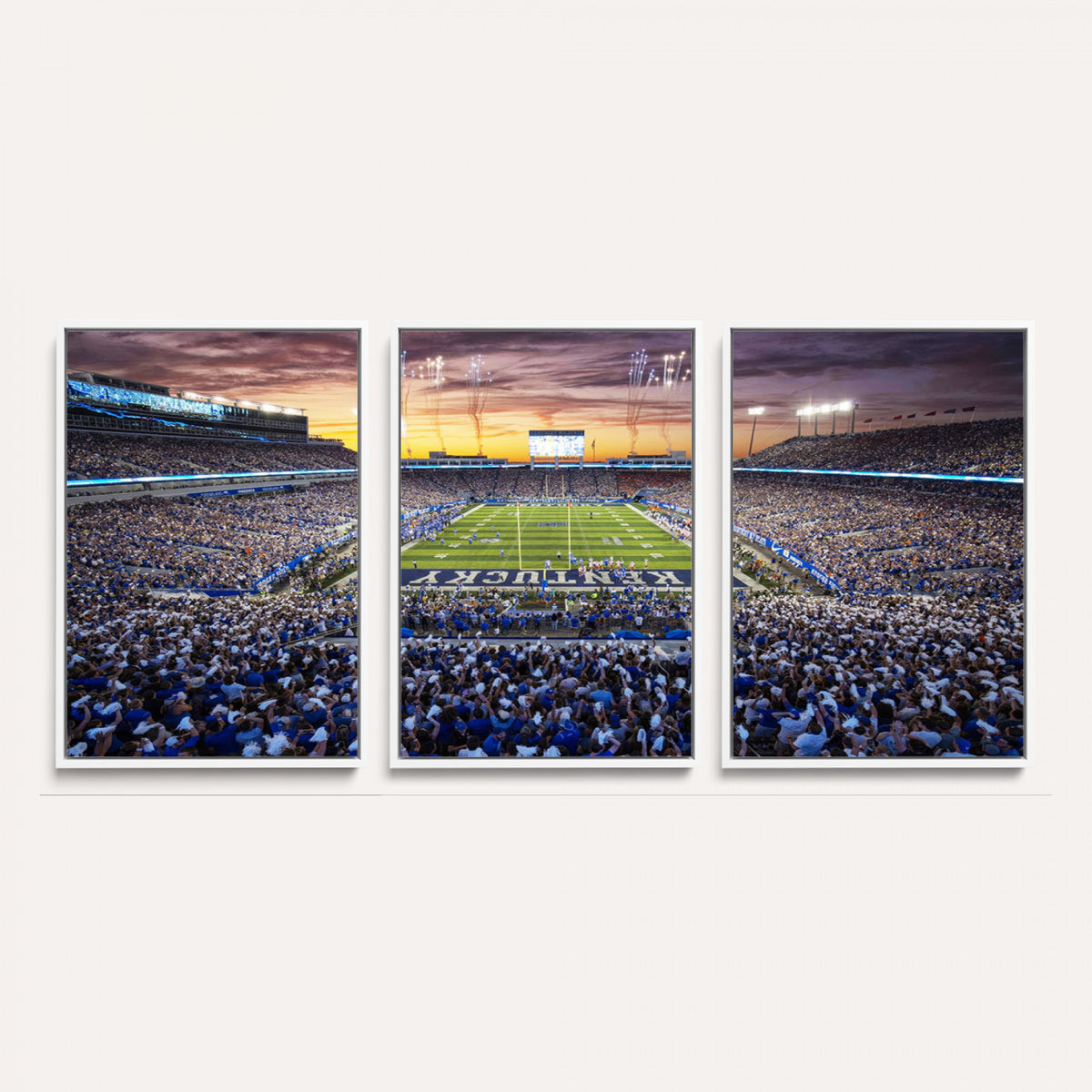 78524-MGV-CV-36X24 - Kroger Field Wall Art Print, Kentucky Stadium Wall Art