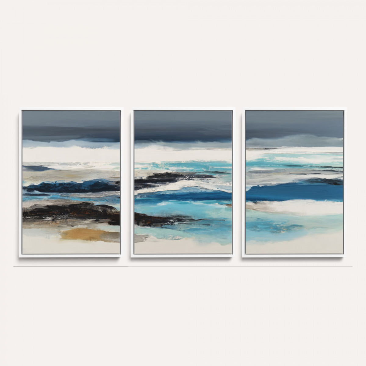 53645131-MGV-CV-36X24 - Extra Large Abstract Wall Art Canvas Print