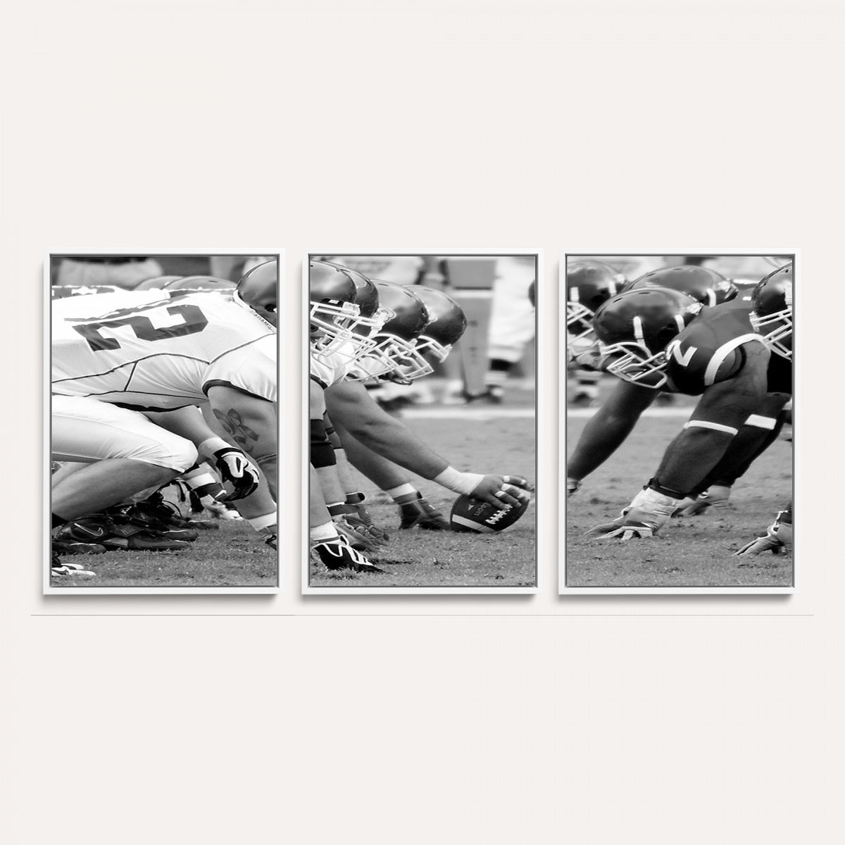 97432-MGV-CV-36X24 - American Football Player Wall Art Canvas Print