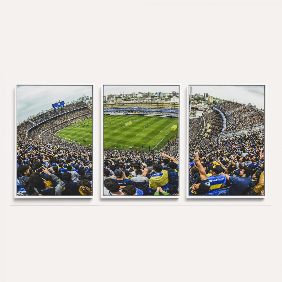 63839-MGV-CV-36X24 - Boca Juniors Soccer Team Print Wall Art, Buenos Aires Bombonera Stadium
