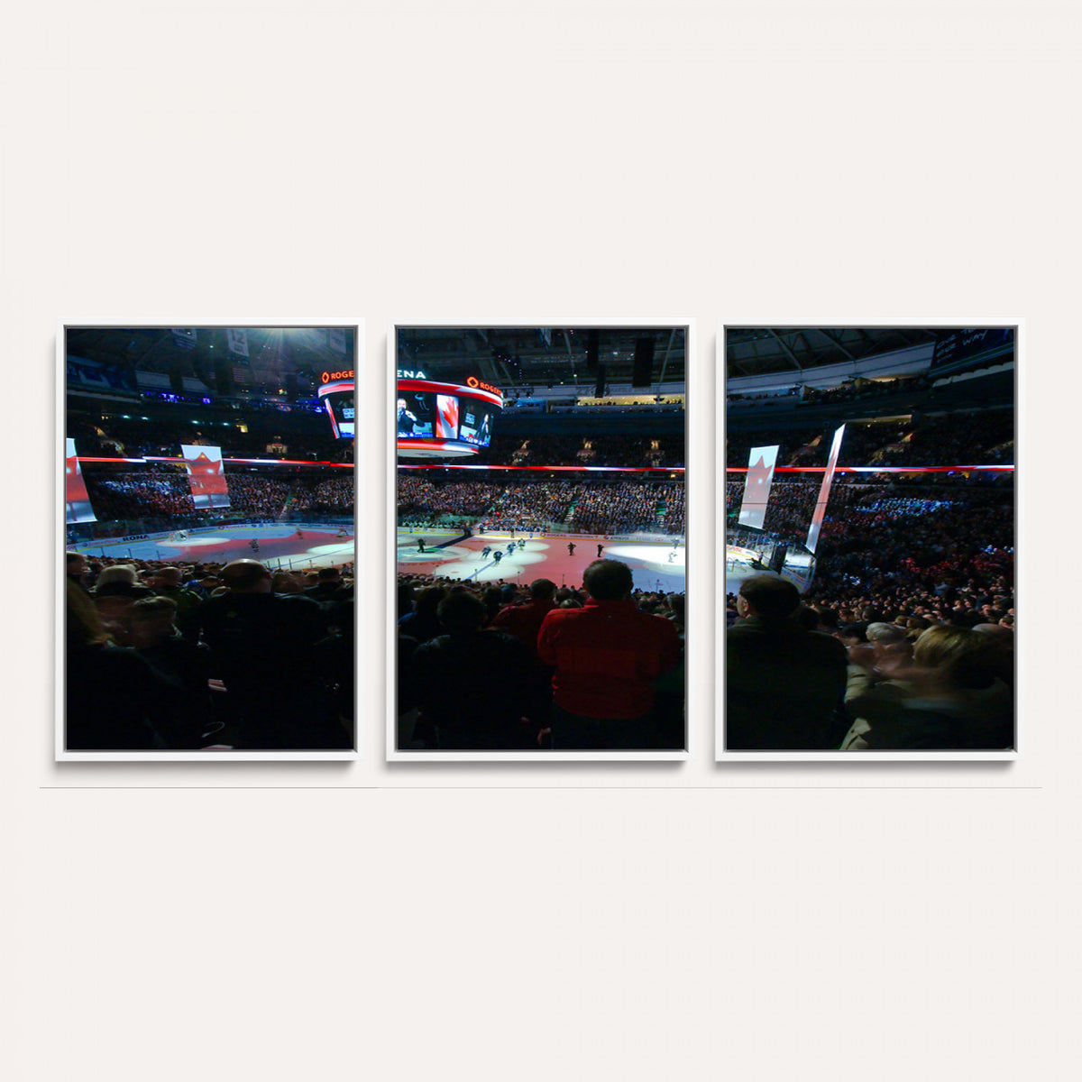 84945-MGV-CV-36X24 - Rogers Arena Vancouver Canucks Ice Hockey Stadium Wall Art