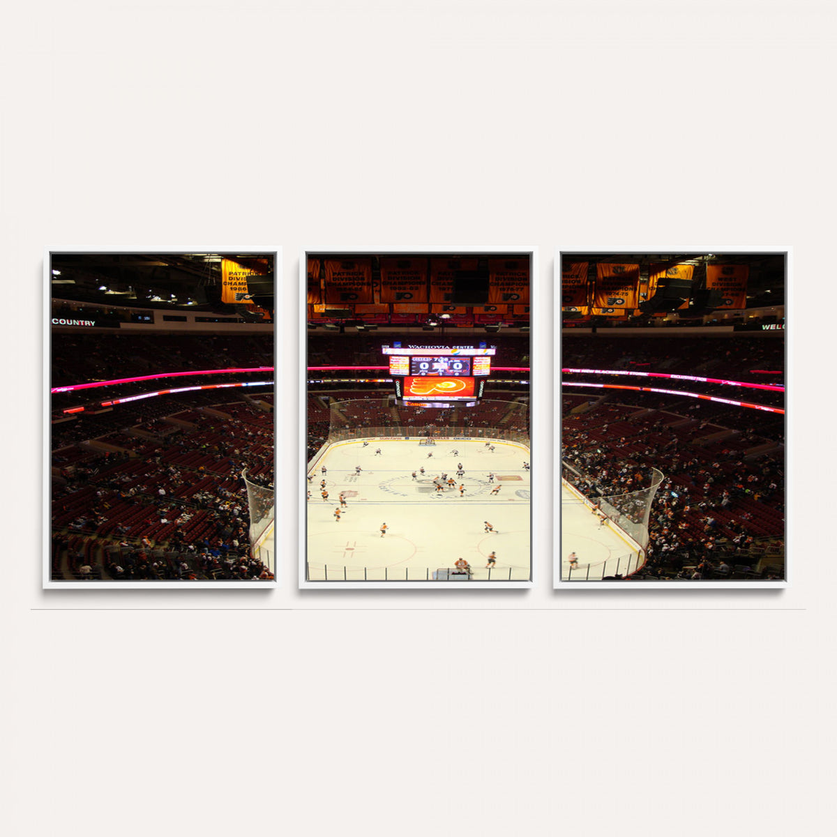 98213-MGV-CV-36X24 - Wachovia Center Prior to Flyers Game Ice Hockey Stadium