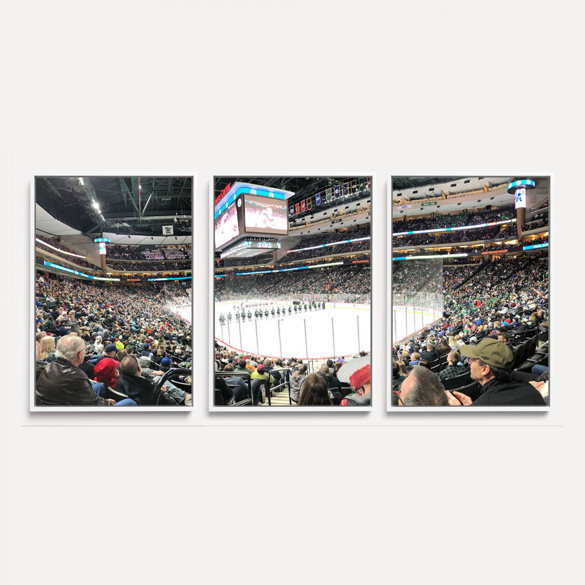 44414-MGV-CV-36X24 - Xcel Energy Center St Paul Minnesota Wild Ice Hockey Stadium