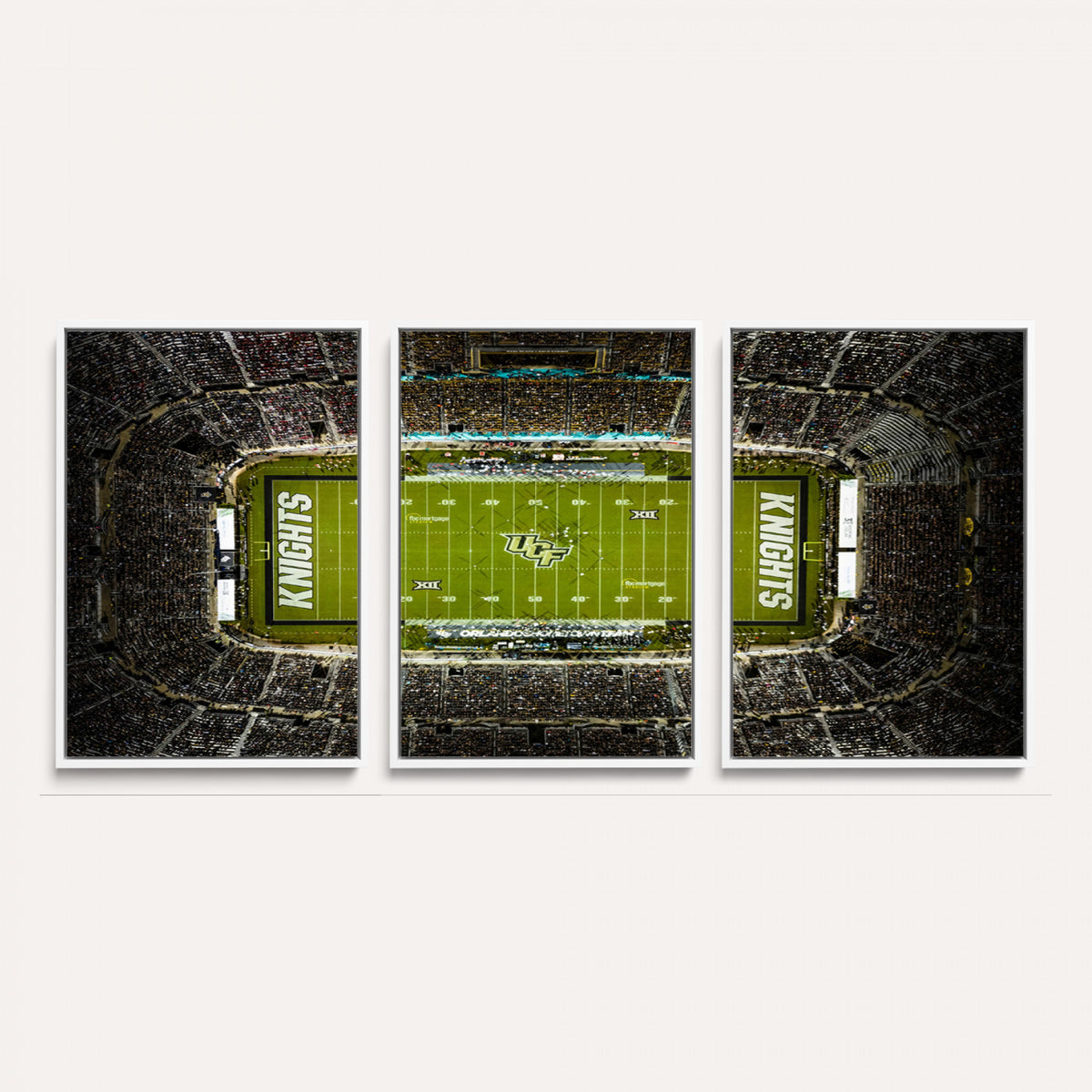 58050-MGV-CV-36X24 - UCF Knights Football Team Print - Orlando FBC Mortgage Stadium Wall Art, UCF Knights Canvas Print