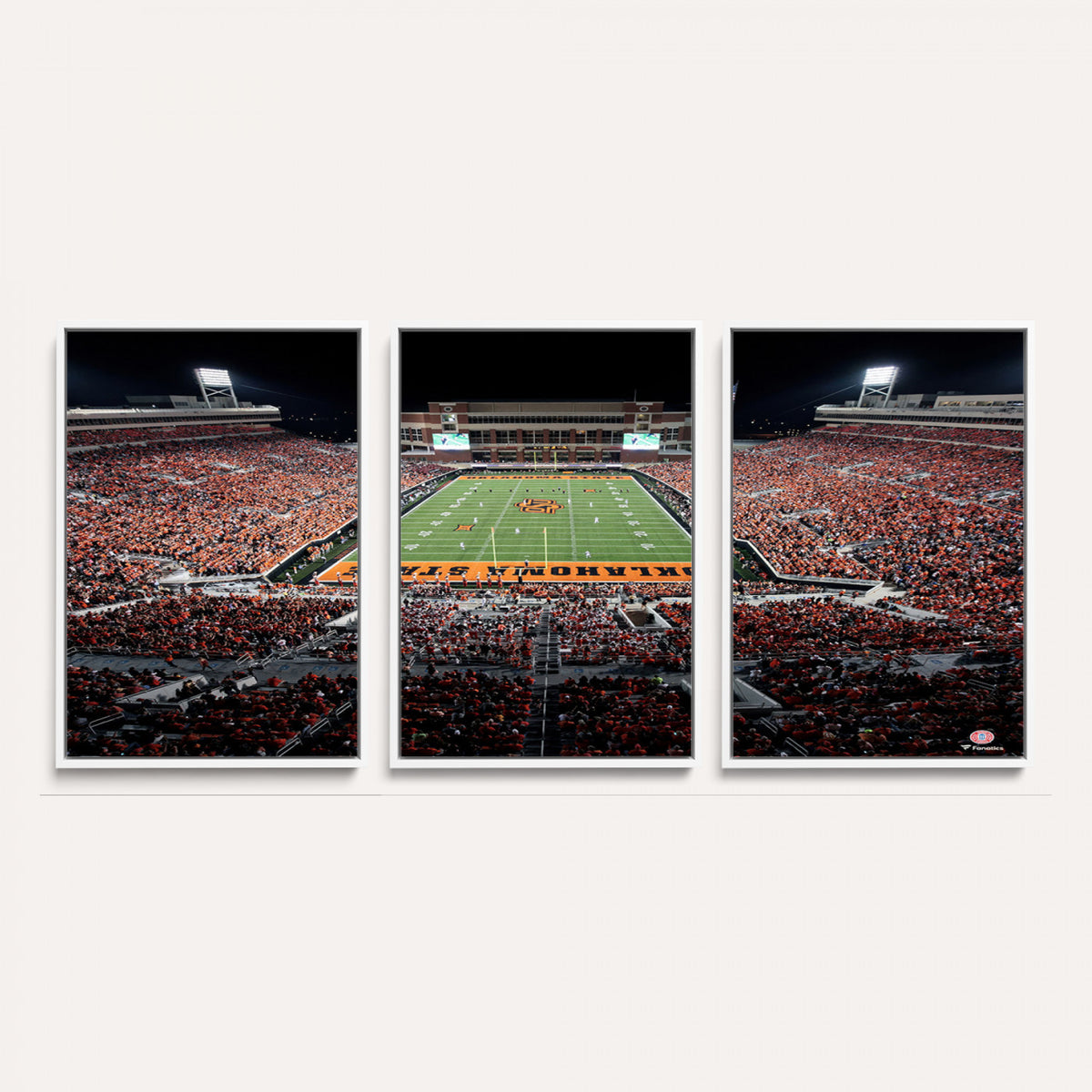 81675-MGV-CV-36X24 - Oklahoma State Cowboys Canvas Print, Football Team Print