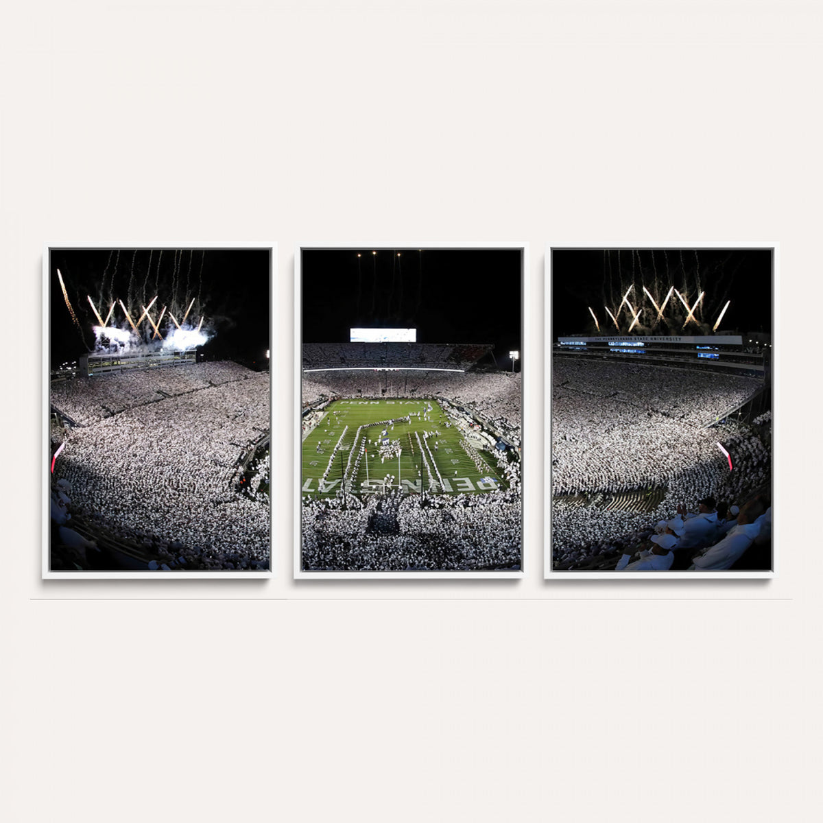 84537-MGV-CV-36X24 - Penn State Beaver Stadium Canvas Wall Art - Nittany Lions Football Print