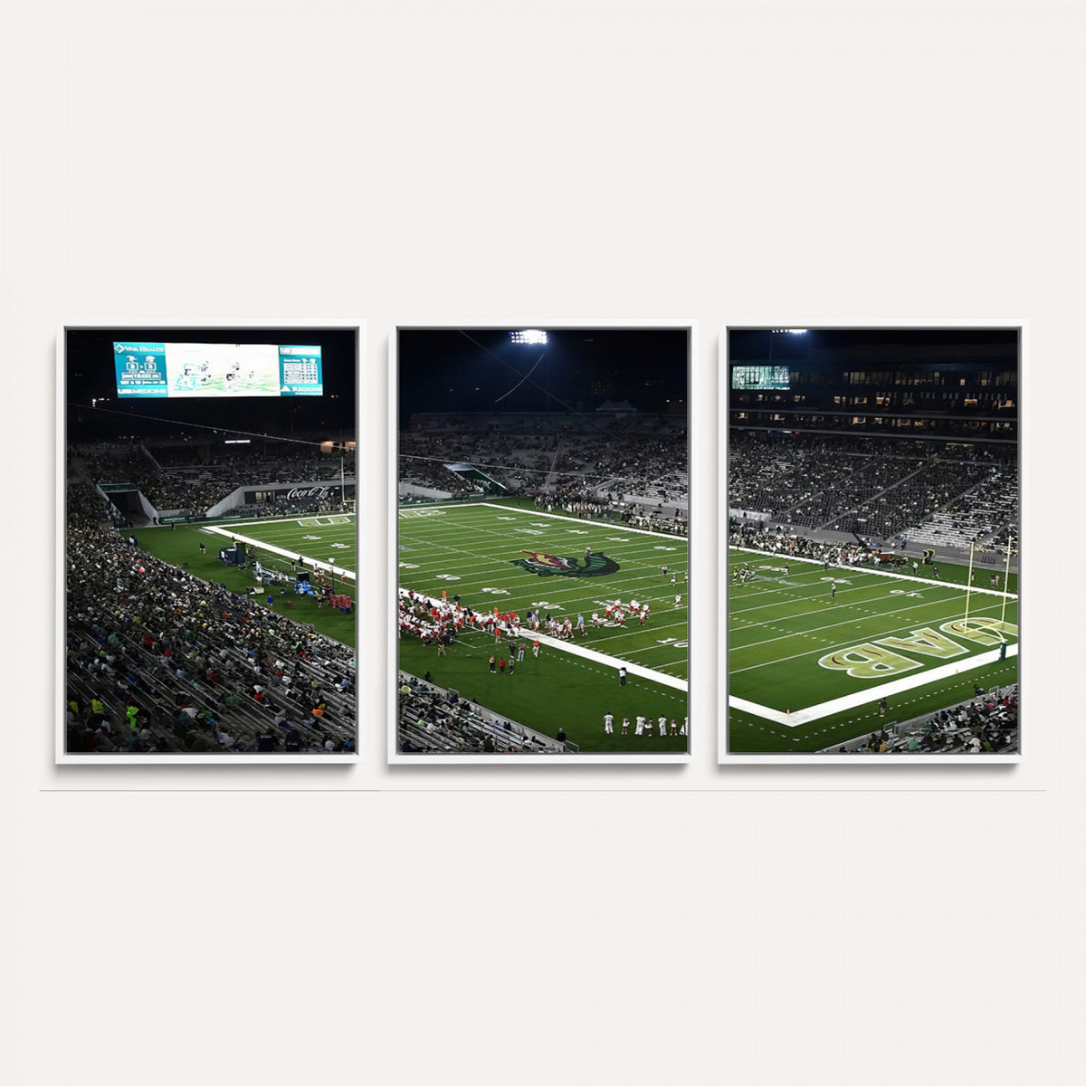 81740-MGV-CV-36X24 - UAB Blazers Football Team Print - Birmingham Protective Stadium Wall Art Canvas Print