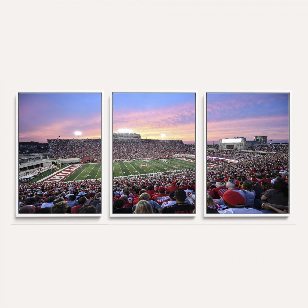 13046-MGV-CV-36X24 - Indiana University Hoosiers Football Team Print