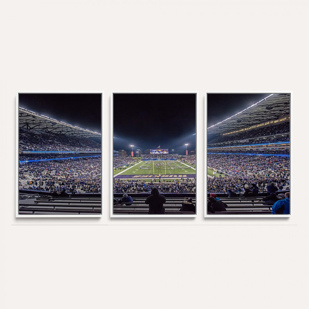 85780-MGV-CV-36X24 - The University of Washington Huskies Football Team Print, Extra Large Game Room Wall Decor