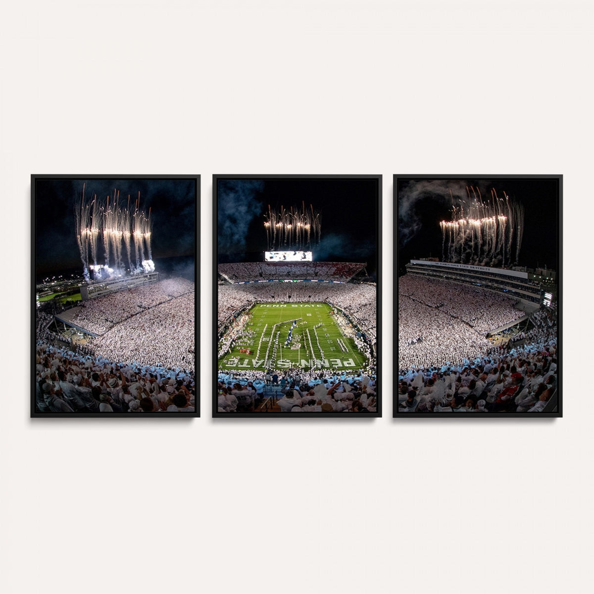 11391-MGV-CV-36X24 - Penn State Football Wall Art Canvas Print