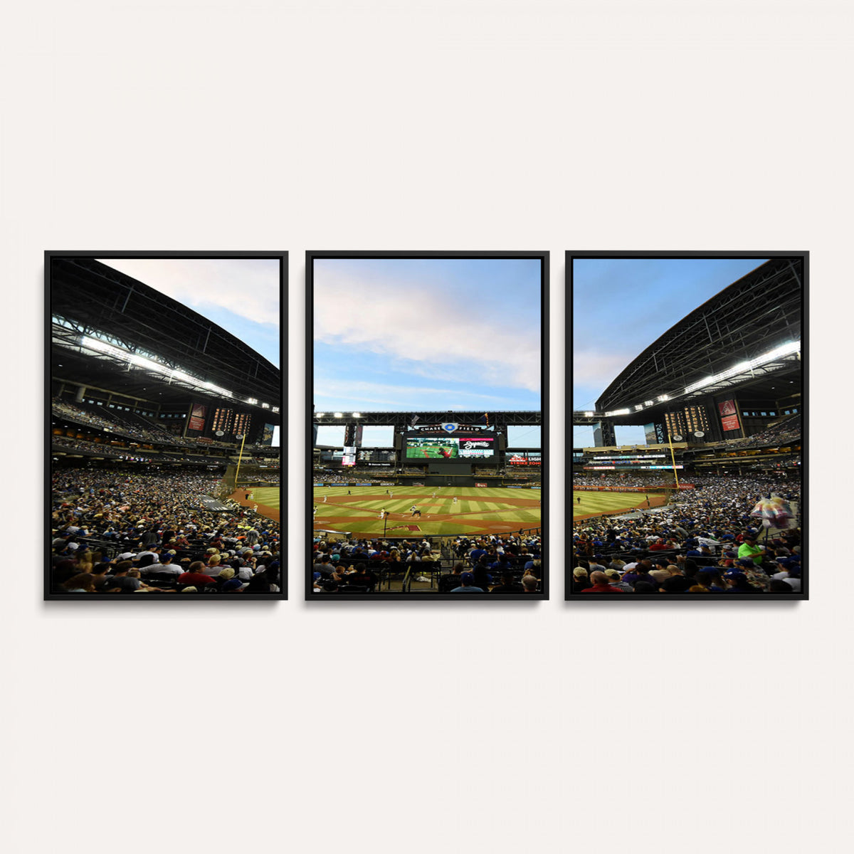 92672-MGV-CV-36X24 - Arizona Diamondbacks Team Print - Phoenix Chase Field