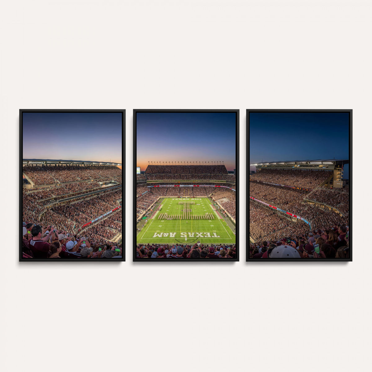 17421-MGV-CV-36X24 - Kyle Field Wall Art Print | Large Texas A&M Aggies Football Canvas Print for Sports Enthusiasts |