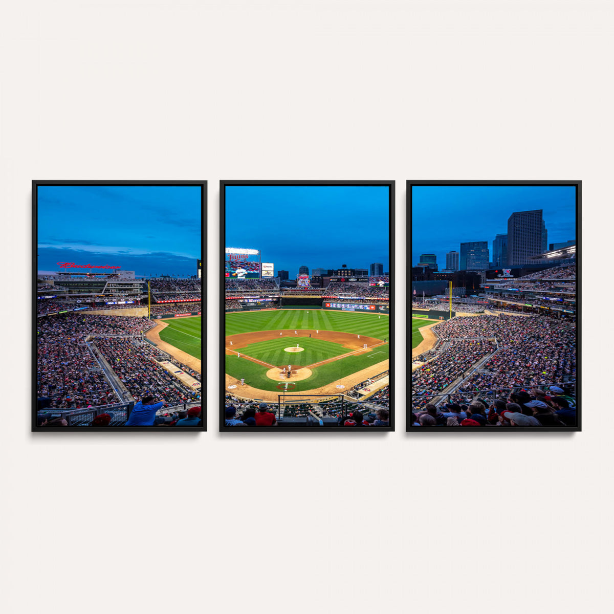 77273035-MGV-CV-36X24 - Target Field Stadium Wall Art Canvas Print, Minnesota Twins