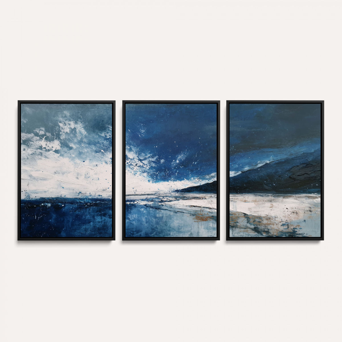 76136620-MGV-CV-36X24 - Extra Large Abstract Wall Art Canvas Print
