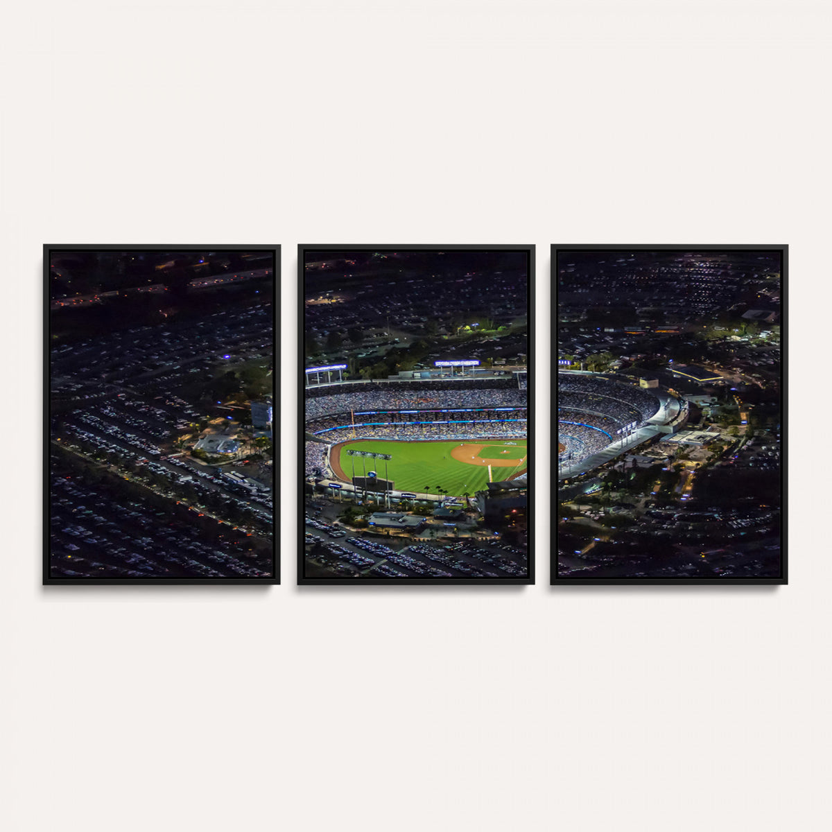 20932-MGV-CV-36X24 - Los Angeles Dodgers Dodger Stadium Wall Art Canvas Print