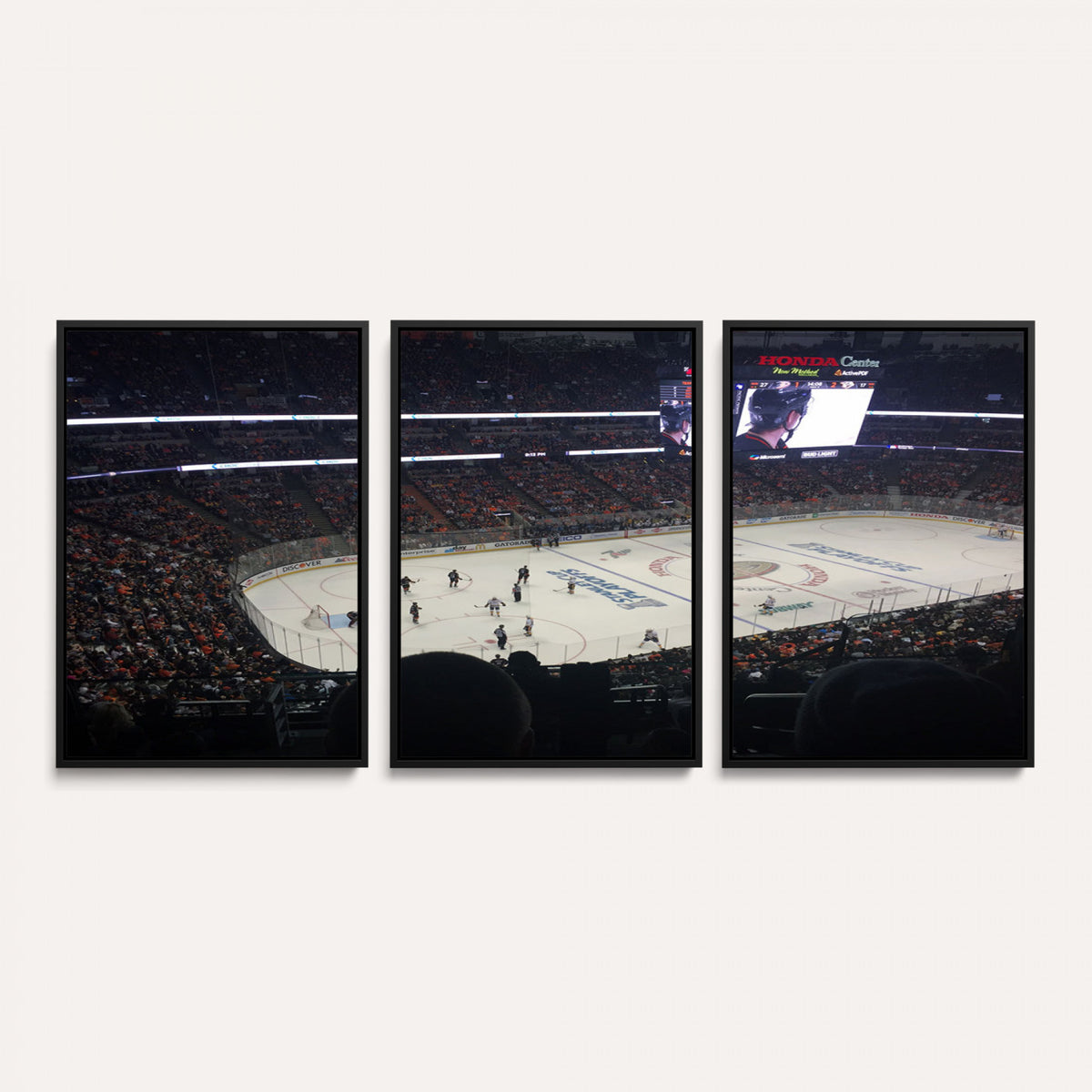 24634-MGV-CV-36X24 - Honda Center California Anaheim Ducks Hockey Stadium Wall Art