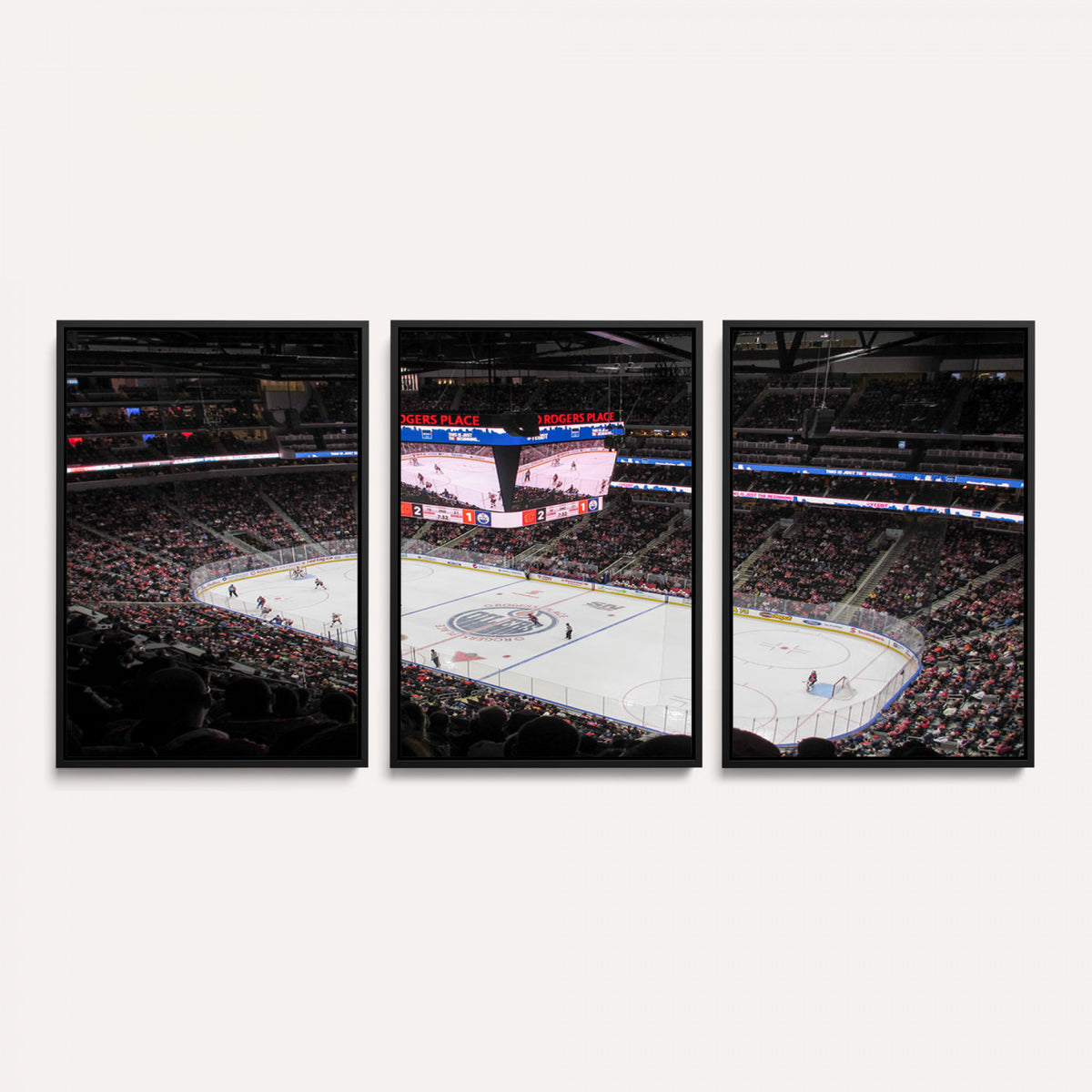 71180-MGV-CV-36X24 - Rogers Place Edmonton Oilers Ice Hockey Stadium Wall Art