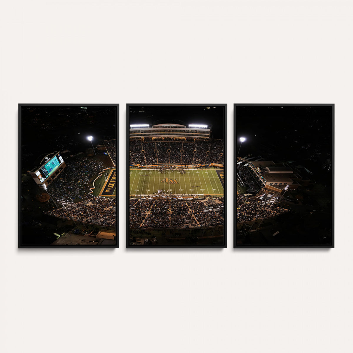 20605-MGV-CV-36X24 - Wake Forest University Demon Deacons Canvas Print, Football Team Wall Art