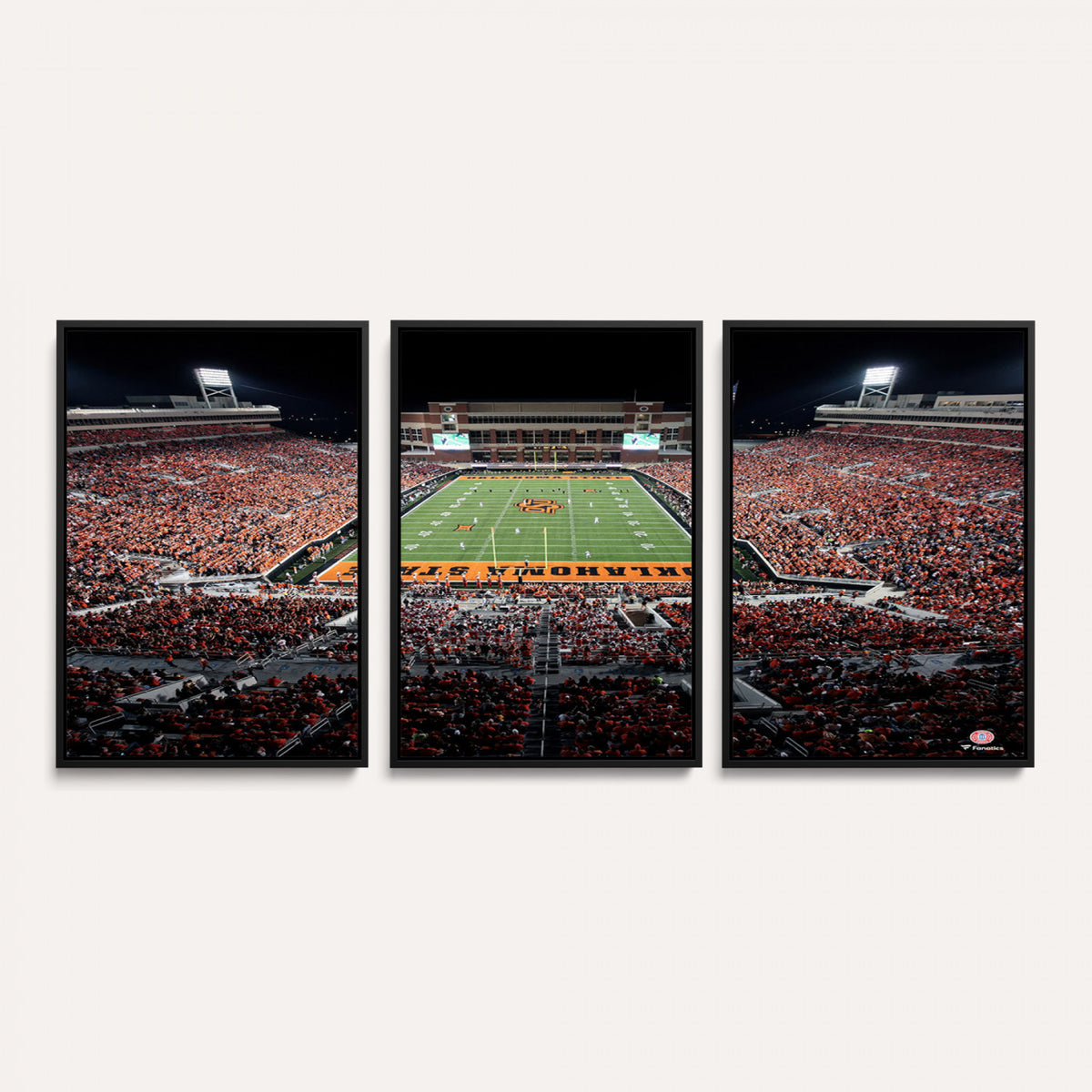 81675-MGV-CV-36X24 - Oklahoma State Cowboys Canvas Print, Football Team Print