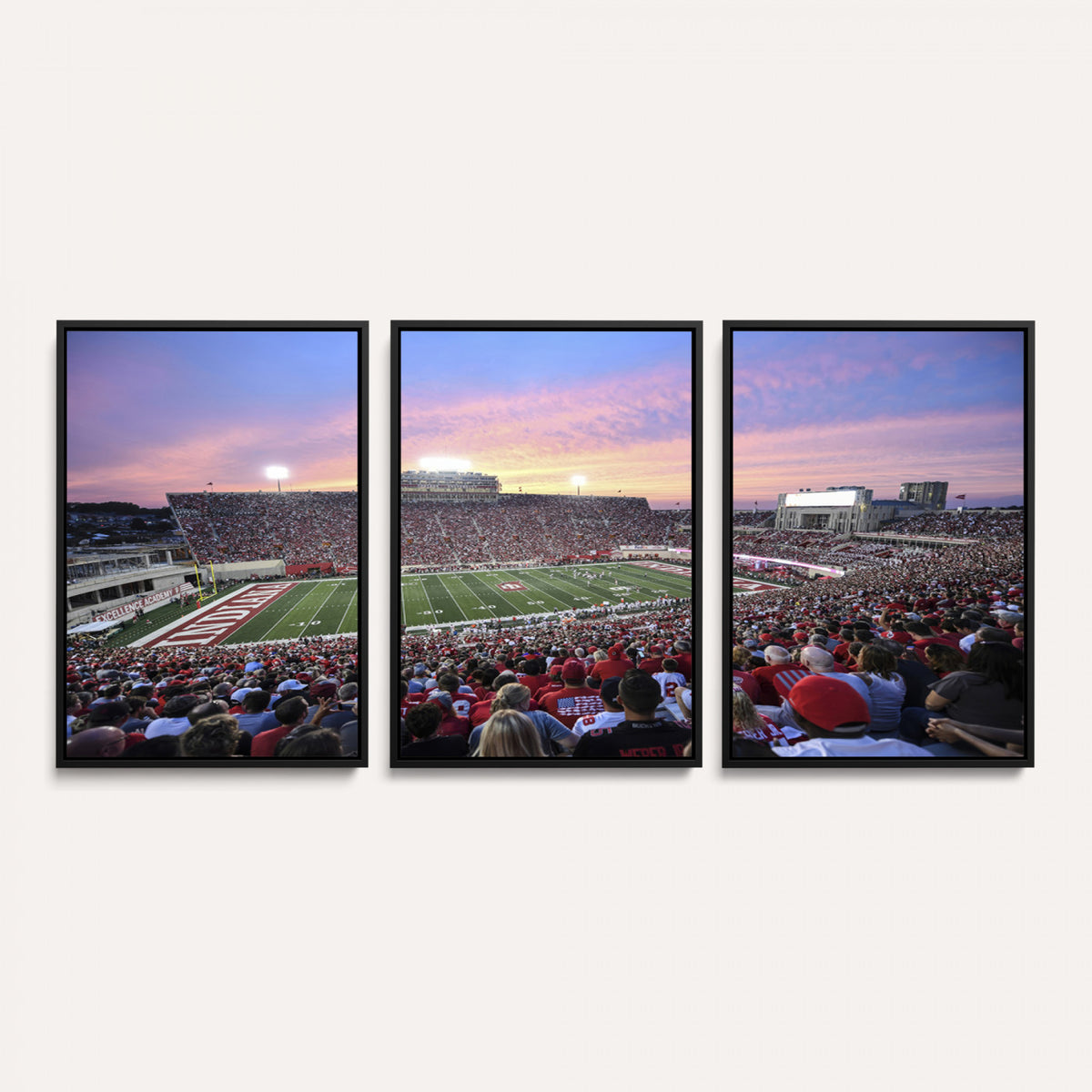 13046-MGV-CV-36X24 - Indiana University Hoosiers Football Team Print