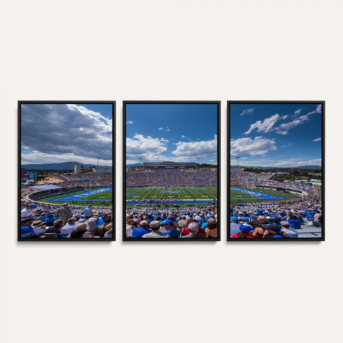 59281-MGV-CV-36X24 - Air Force Falcons Football Team Print, Colorado Springs