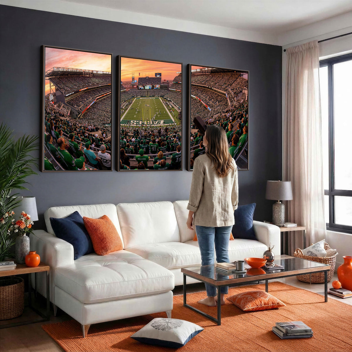 24458374-MGV-CV-36X24 - Stadium Wall Art Canvas Print