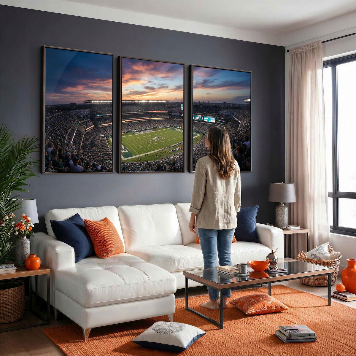 59208973-MGV-CV-36X24 - Stadium Wall Art Canvas Print