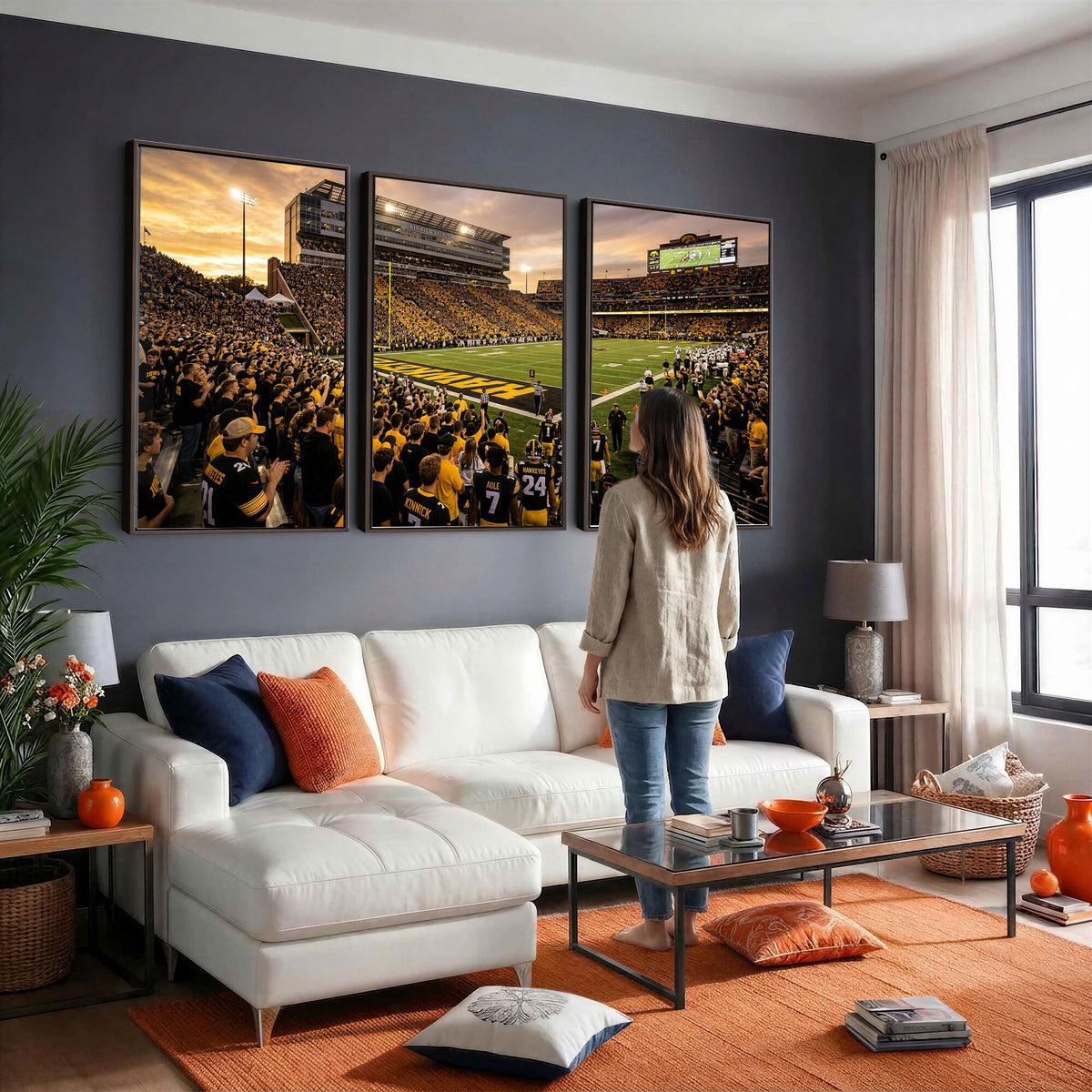 60847729-MGV-CV-36X24 - Stadium Wall Art Canvas Print