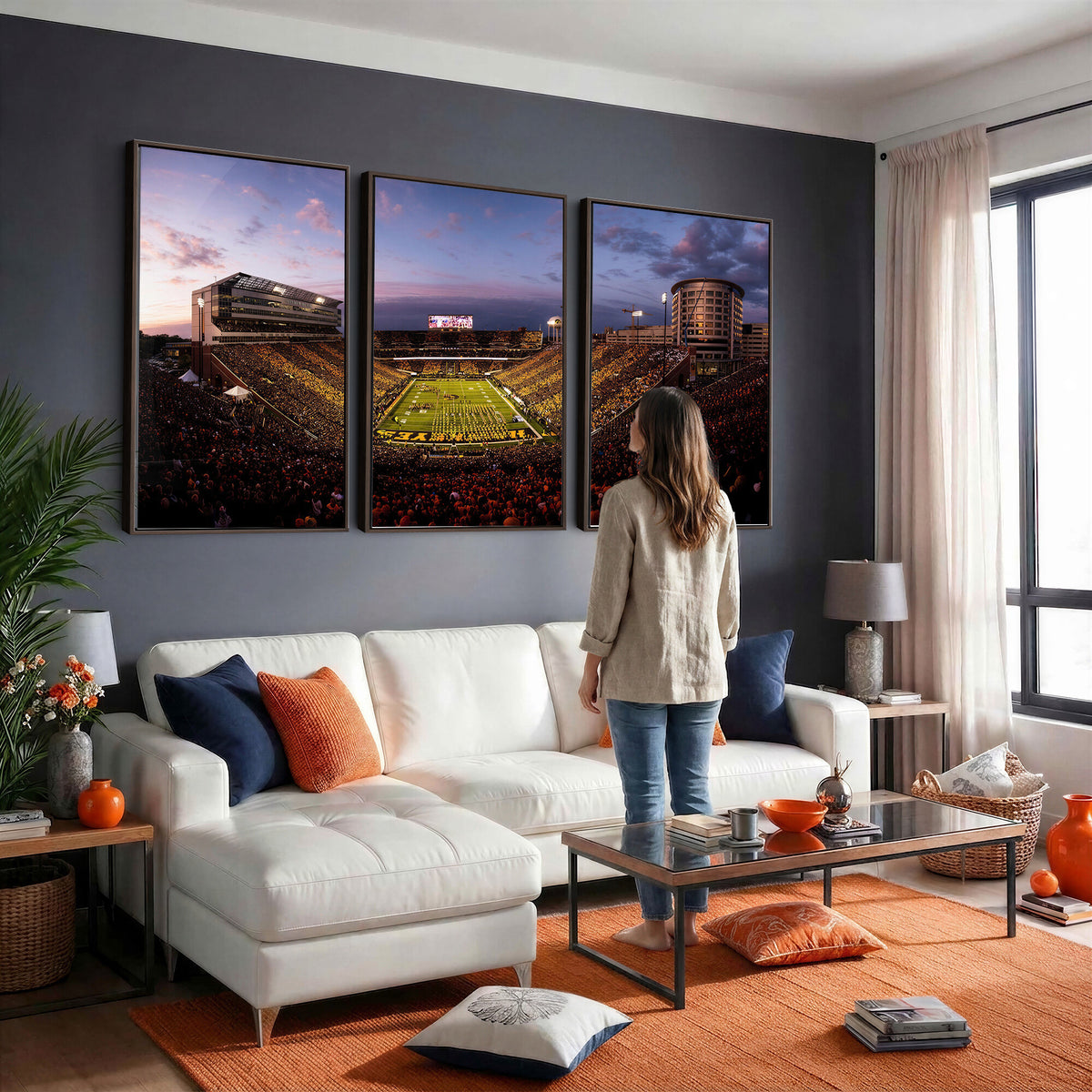 49683861-MGV-CV-36X24 - Stadium Wall Art Canvas Print