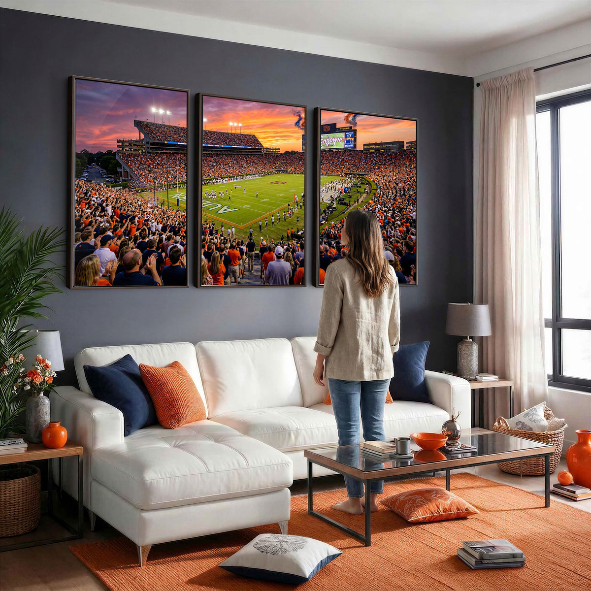 77756715-MGV-CV-36X24 - Stadium Wall Art Canvas Print