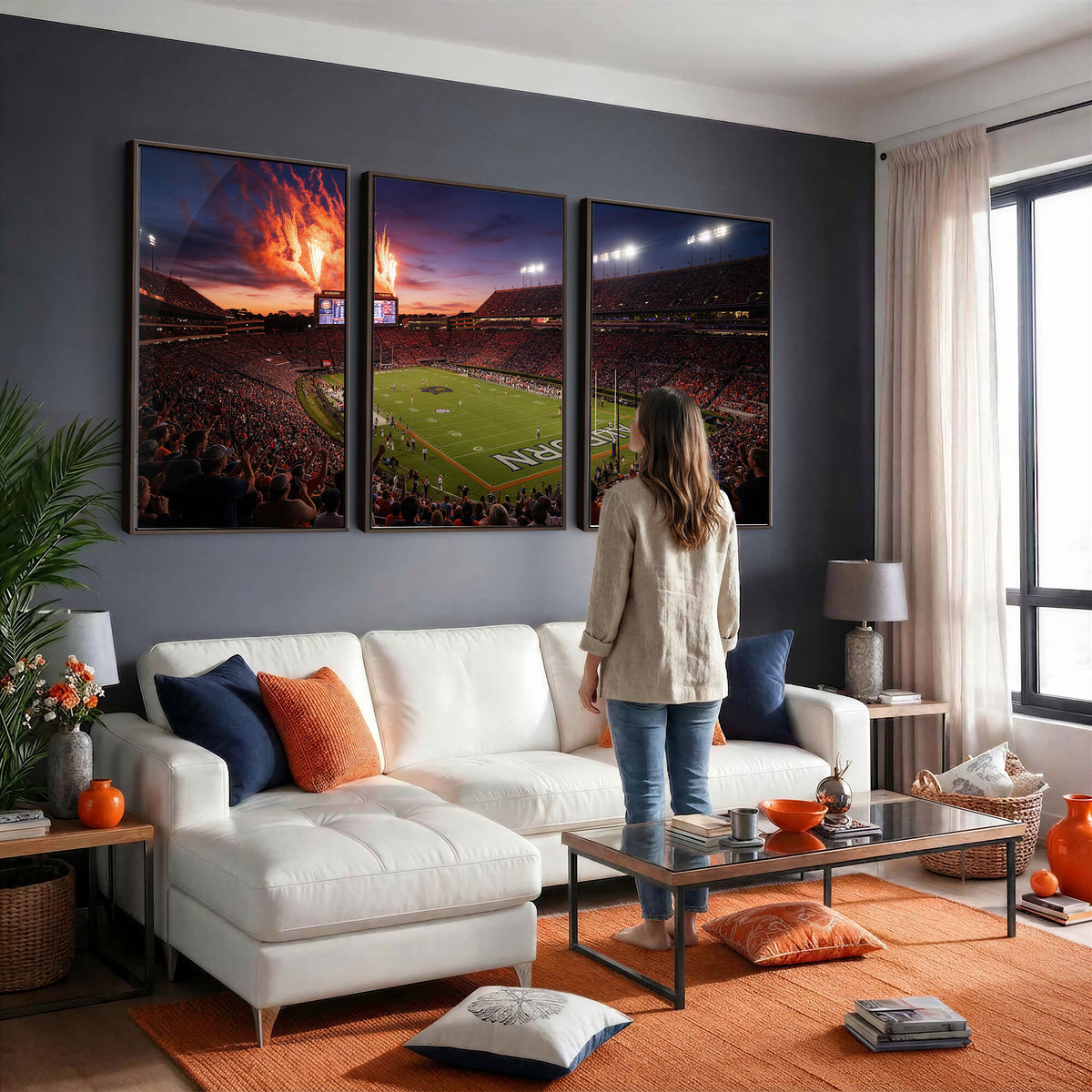 30686080-MGV-CV-36X24 - Stadium Wall Art Canvas Print