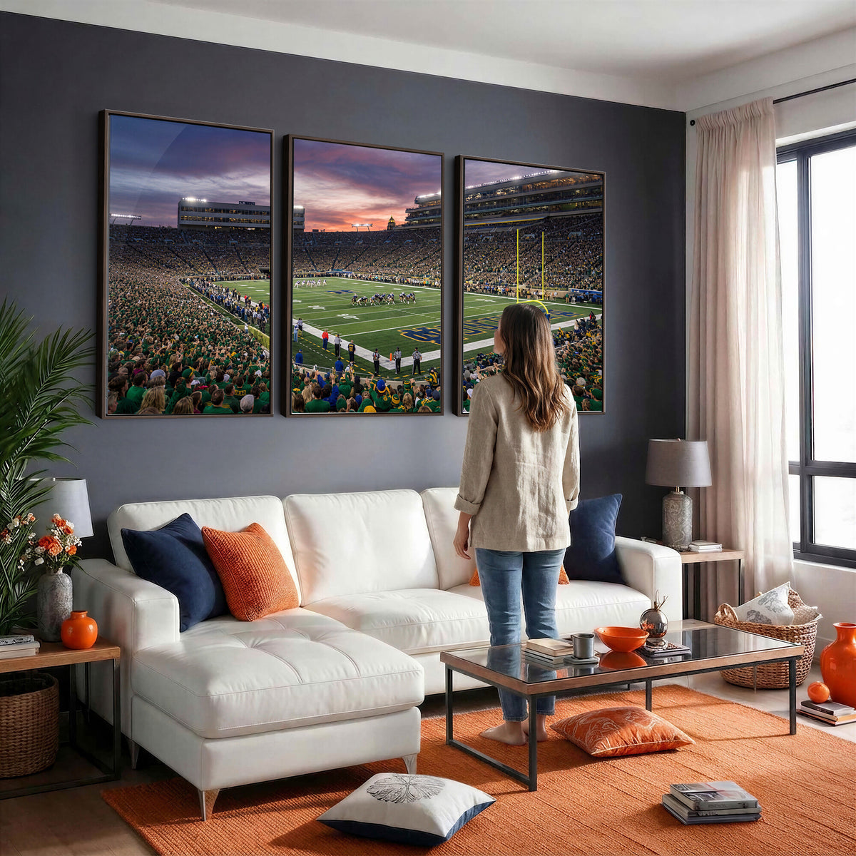34836892-MGV-CV-36X24 - Stadium Wall Art Canvas Print