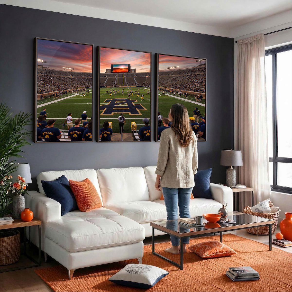 75411323-MGV-CV-36X24 - Stadium Wall Art Canvas Print