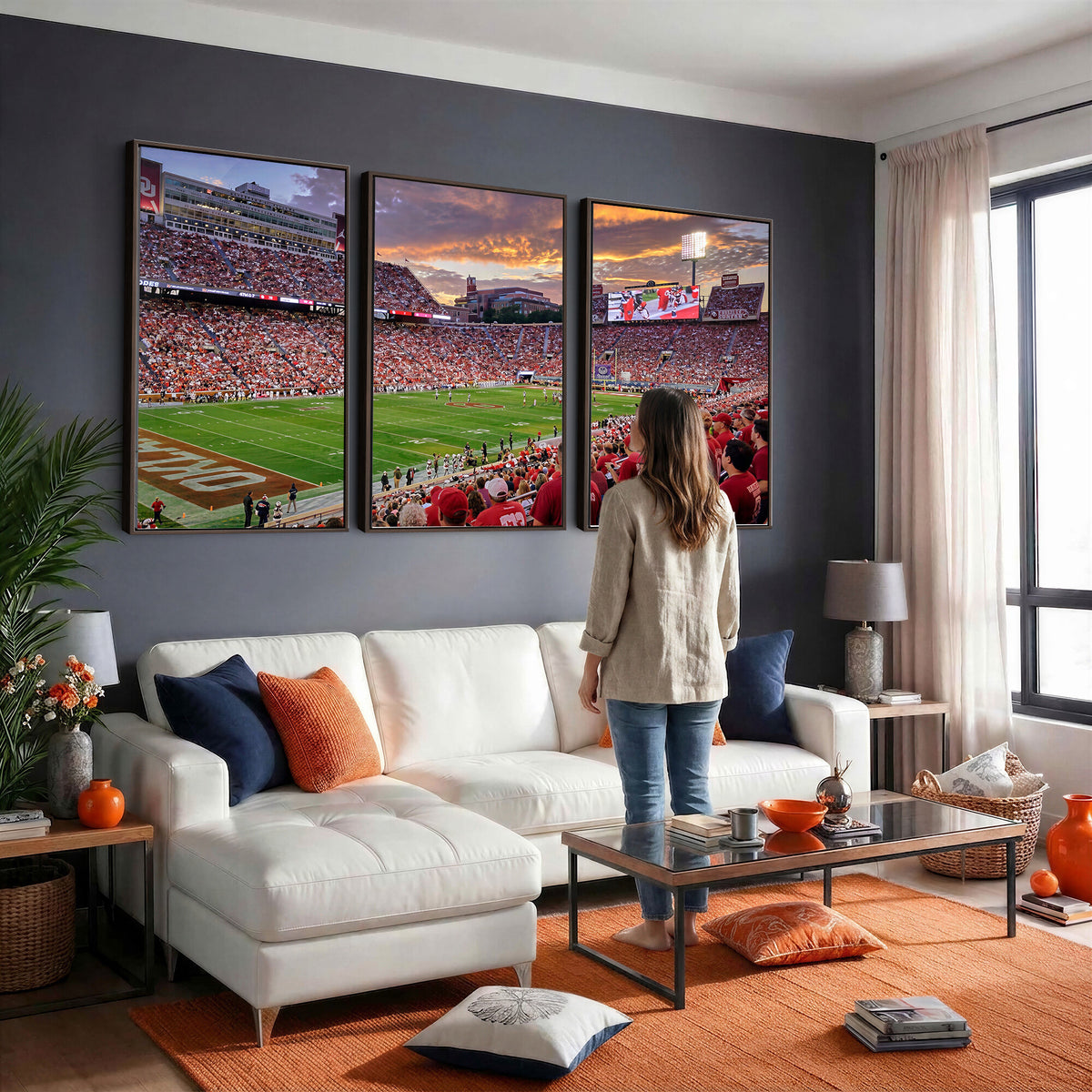 47794729-MGV-CV-36X24 - Stadium Wall Art Canvas Print
