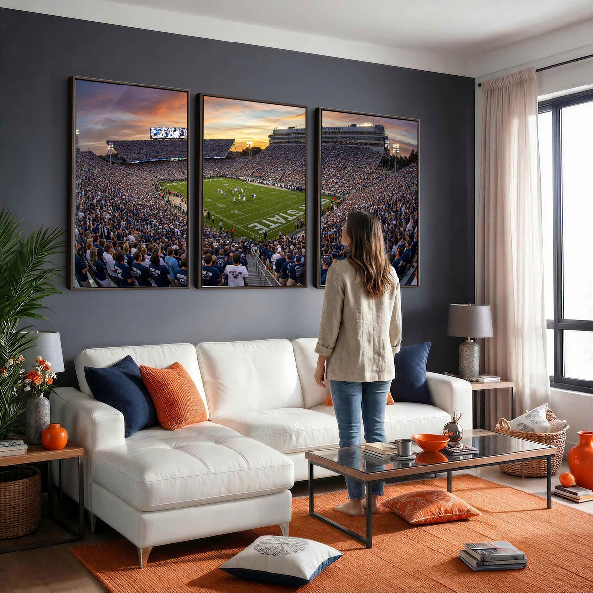 29008668-MGV-CV-36X24 - Stadium Wall Art Canvas Print