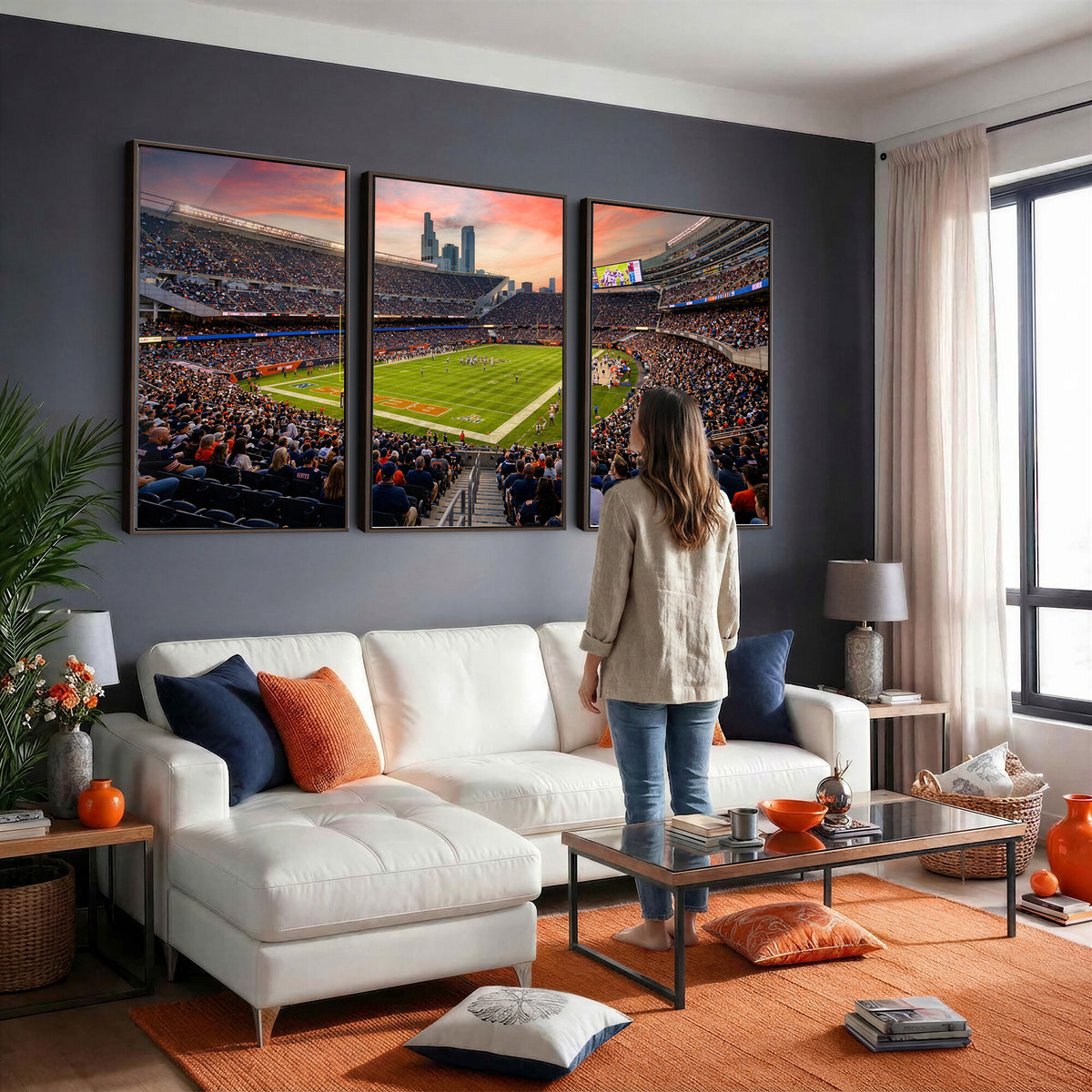 15295996-MGV-CV-36X24 - Stadium Wall Art Canvas Print
