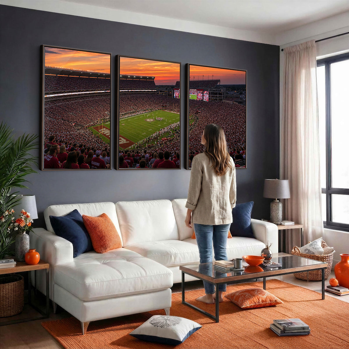 91782096-MGV-CV-36X24 - Stadium Wall Art Canvas Print