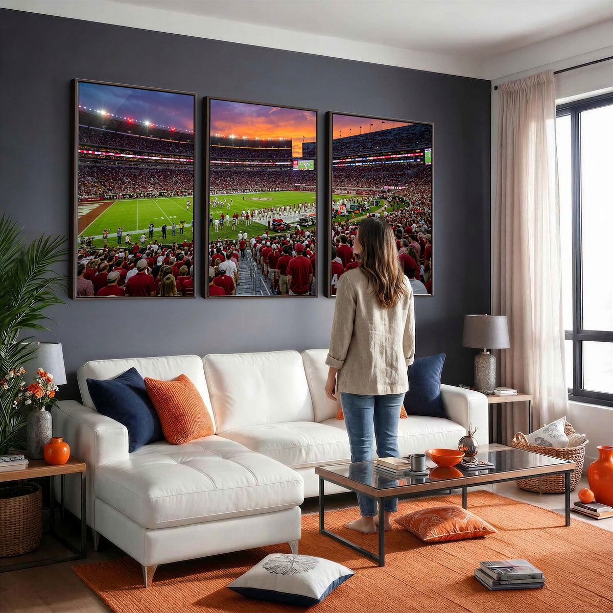 47822048-MGV-CV-36X24 - Stadium Wall Art Canvas Print