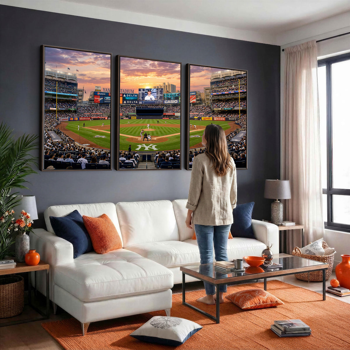 26297292-MGV-CV-36X24 - Stadium Wall Art Canvas Print