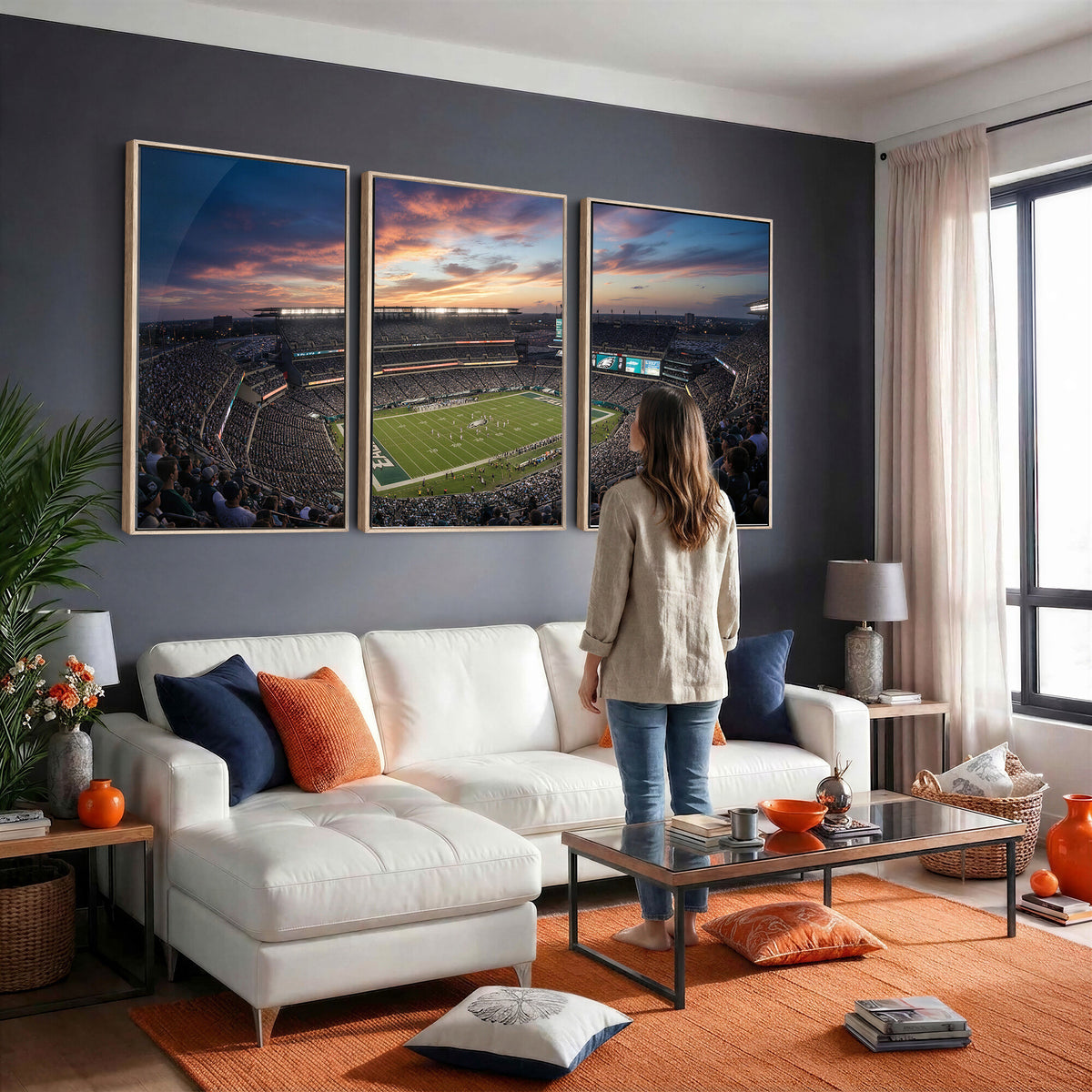 59208973-MGV-CV-36X24 - Stadium Wall Art Canvas Print