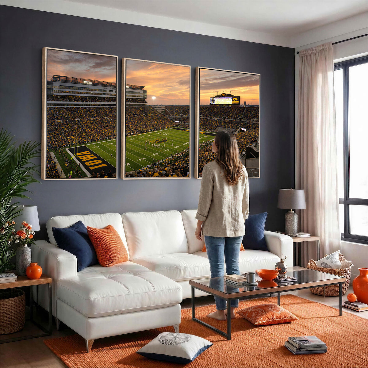 84993181-MGV-CV-36X24 - Stadium Wall Art Canvas Print