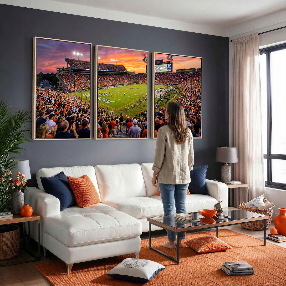 77756715-MGV-CV-36X24 - Stadium Wall Art Canvas Print