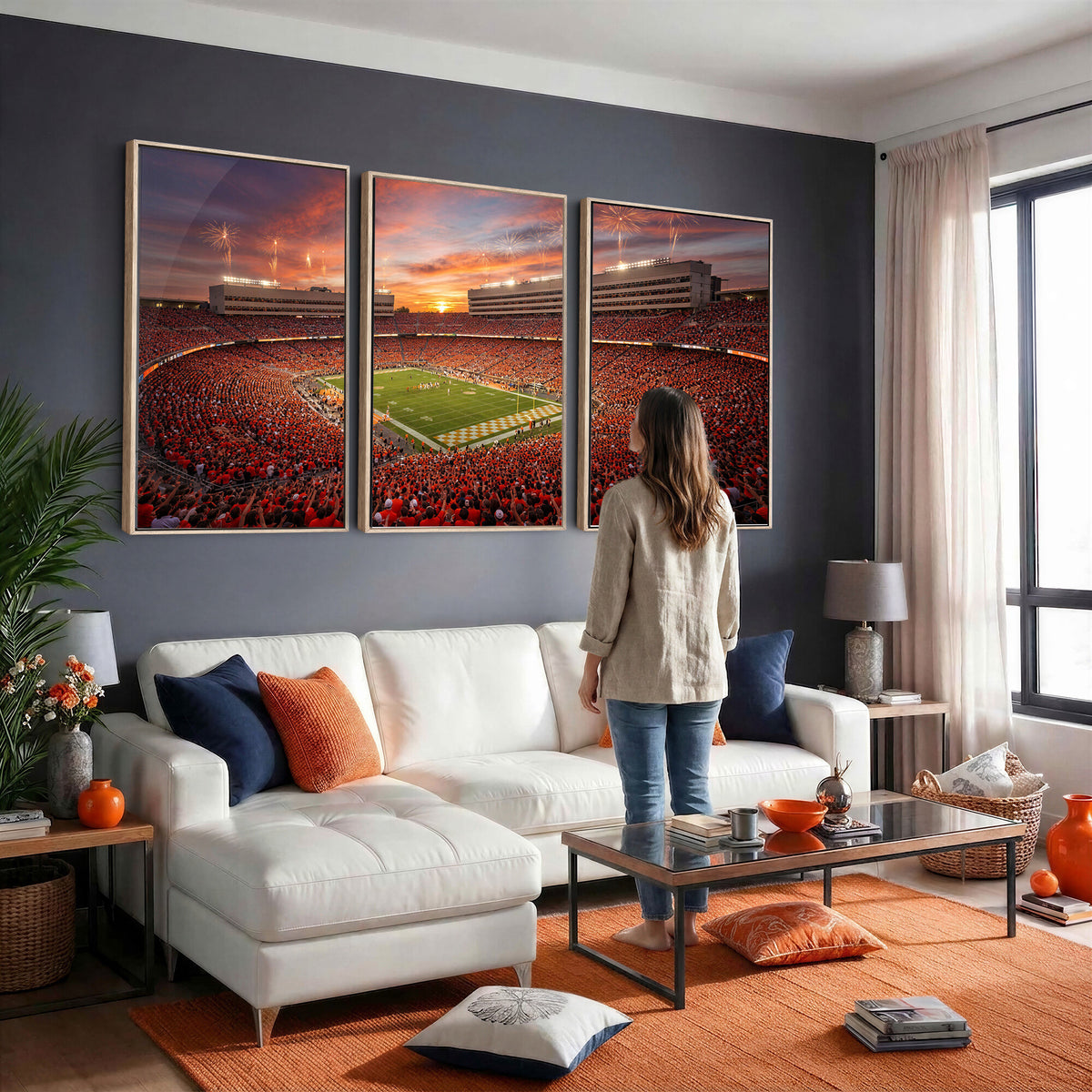 66964685-MGV-CV-36X24 - Stadium Wall Art Canvas Print