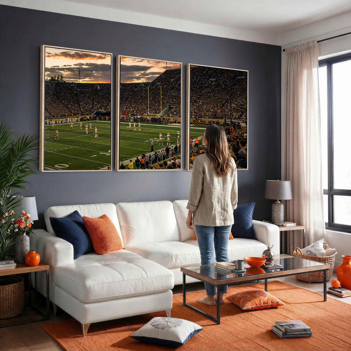 17703678-MGV-CV-36X24 - Stadium Wall Art Canvas Print