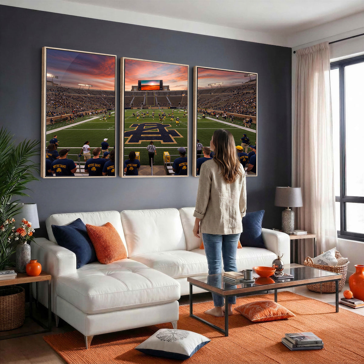 75411323-MGV-CV-36X24 - Stadium Wall Art Canvas Print