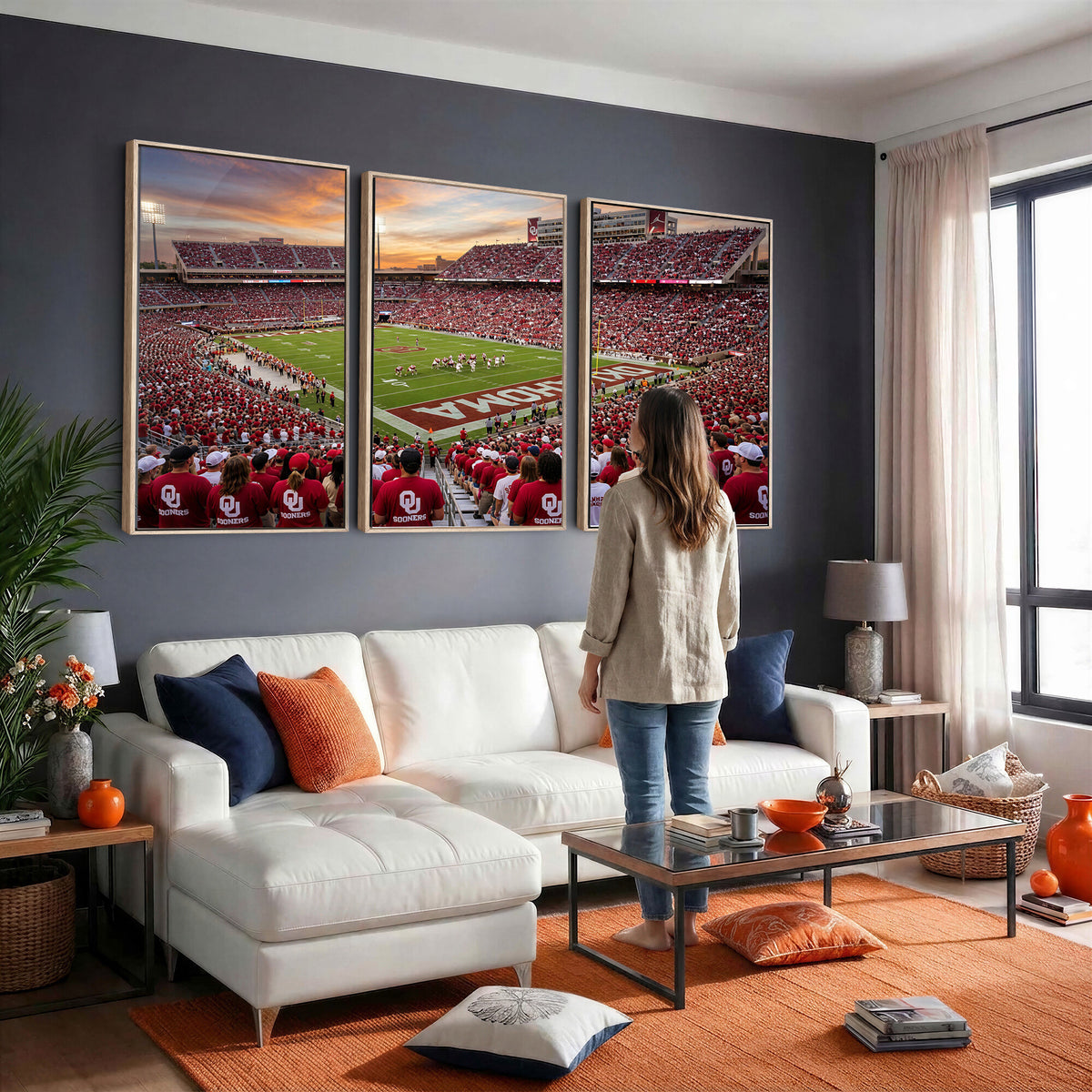 92718741-MGV-CV-36X24 - Stadium Wall Art Canvas Print